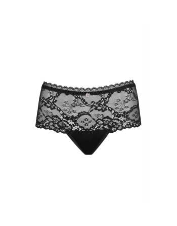  lingerie femme : raquelia shorty  noir