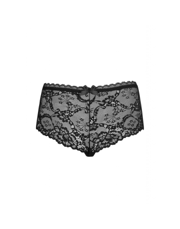  lingerie femme : raquelia shorty  noir