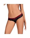 string rossita noirs  sexy de la marque de lingerie obsessive