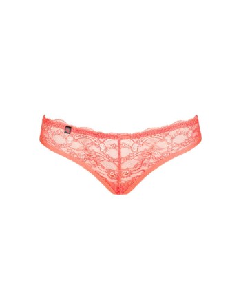 culotte frivolla corail de la marque de lingerie sexy obsessive