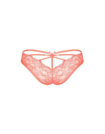 culotte frivolla corail de la marque de lingerie sexy obsessive