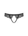  lingerie sexy : string ouvert noir contica obsessive