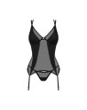 nesari corset et string  noir