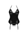 viranes corset et string  noir