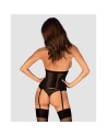 chic amoria corset et string  noir