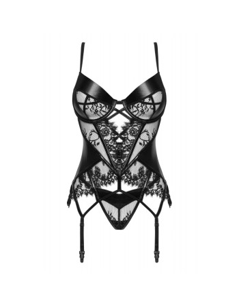 leonela corset  noir de la marque beauty night