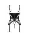 leonela corset  noir de la marque beauty night