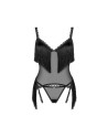  lingerie sherila corset et string  noir