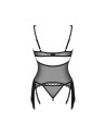  lingerie sherila corset et string  noir