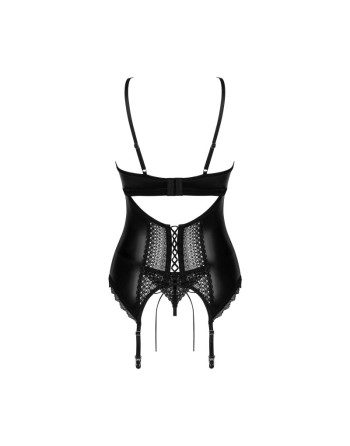  lingerie norides corset et string  noir