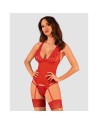  lingerie lacelove corset  rouge