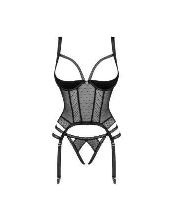  lingerie corset lanelia noir