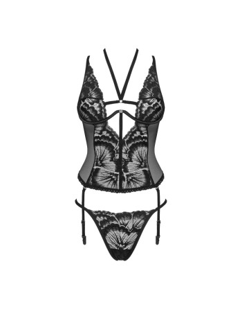  obsessive alessya corset et string noir