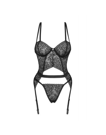  obsessive yaskana corset et string noir