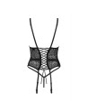  obsessive yaskana corset et string noir