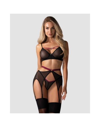 novenes ensemble 3 pièces  noir obsessive par votre  tendance sensuelle 