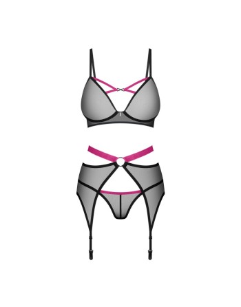 novenes ensemble 3 pièces  noir obsessive par votre  tendance sensuelle 