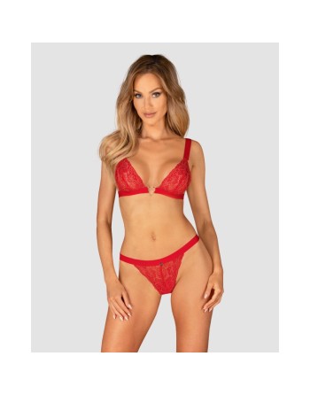 elianes ensemble 2 pièces  rouge obsessive par tendance sensuelle 