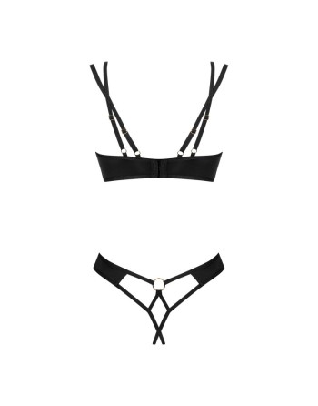 nesari ensemble ouvert  noir obsessive par votre  tendance sensuelle 