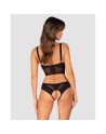 chic amoria ensemble ouvert  noir obsessive par votre  tendance sensuelle 