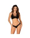 medilla ensemble 2 pièces  noir obsessive par tendance sensuelle 