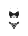 roxelia ensemble ouvert  noir obsessive par votre  tendance sensuelle 