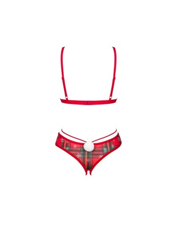 ms merrilo ensemble 2 pièces  rouge obsessive par tendance sensuelle 