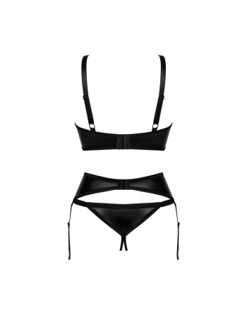 armares ensemble 3 pièces ouvert  noir obsessive par tendance sensuelle 