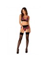 rosenty ensemble 3 pièces  noir obsessive par tendance sensuelle 