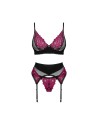 rosenty ensemble 3 pièces  noir obsessive par tendance sensuelle 