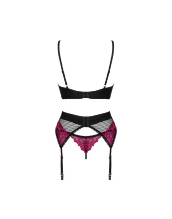 rosenty ensemble 3 pièces  noir obsessive par tendance sensuelle 