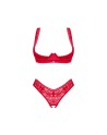 lacelove ensemble ouvert  rouge obsessive par votre  tendance sensuelle 