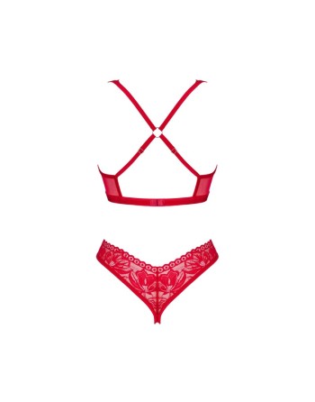 lacelove ensemble ouvert  rouge obsessive par votre  tendance sensuelle 