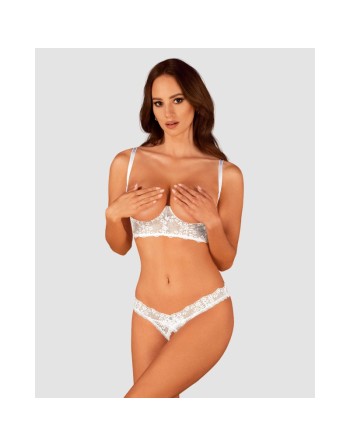 heavenlly ensemble ouvert  blanc obsessive par votre  tendance sensuelle 