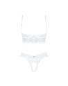 heavenlly ensemble ouvert  blanc obsessive par votre  tendance sensuelle 