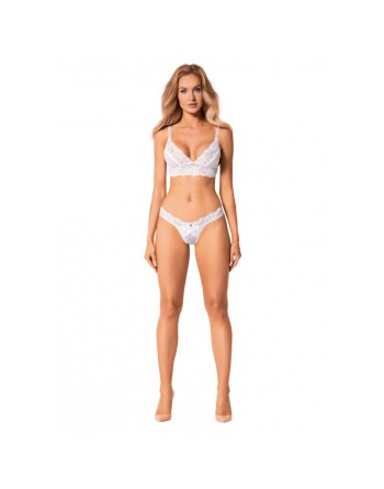 heavenlly ensemble  blanc obsessive par votre  tendance sensuelle 