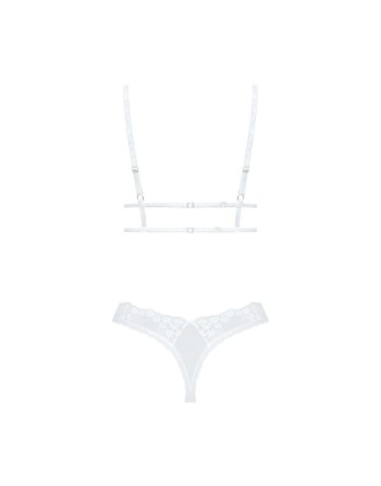 heavenlly ensemble  blanc obsessive par votre  tendance sensuelle 