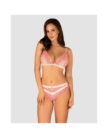 tendance sensuelle : bloomys ensemble 2 pcs  rose de la marque obsessive 