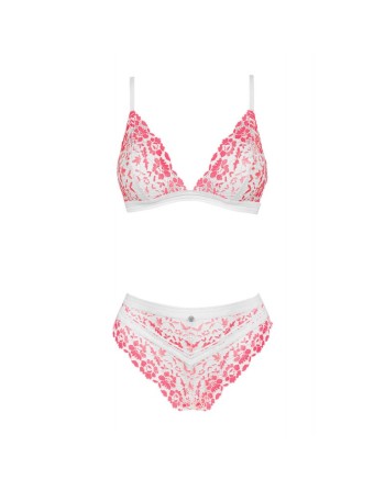 tendance sensuelle : bloomys ensemble 2 pcs  rose de la marque obsessive 