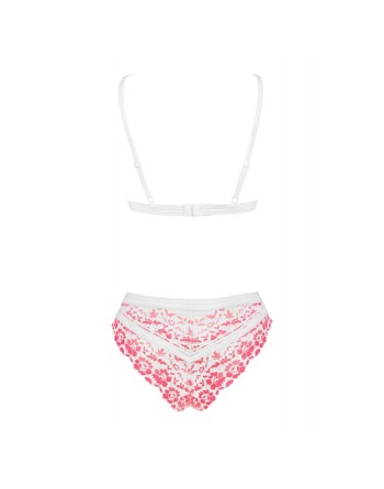 tendance sensuelle : bloomys ensemble 2 pcs  rose de la marque obsessive 