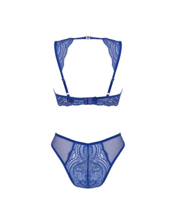 tendance sensuelle : giselia ensemble 2 pcs  bleu de la marque obsessive 