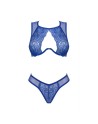 tendance sensuelle : giselia ensemble 2 pcs  bleu de la marque obsessive 