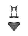 tendance sensuelle : ensemble 2pcs noir renelia de la marque obsessive 