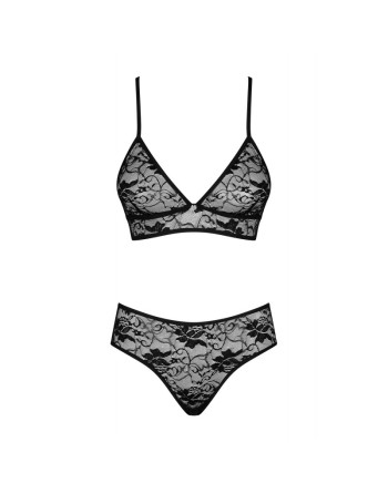 tendance sensuelle : ensemble 2pcs noir kokietta de la marque obsessive 