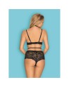 tendance sensuelle : ensemble 2pcs noir raquelia de la marque obsessive 