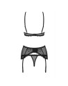 tendance sensuelle : ensemble 3 pcs noir basitta de la marque obsessive 