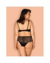 tendance sensuelle : ensemble 2pcs noir klarita de la marque obsessive 