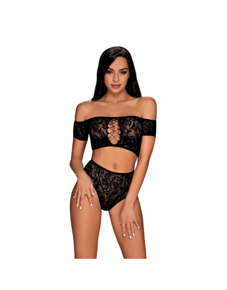  lingerie tendance sensuelle : ensemble 2 pcs obsessive inessita