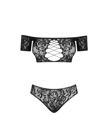  lingerie tendance sensuelle : ensemble 2 pcs obsessive inessita