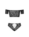  lingerie tendance sensuelle : ensemble 2 pcs obsessive inessita